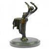 Image 2 : Flow Dancer Bronze on Marble Base Figurine