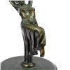 Image 8 : Flow Dancer Bronze on Marble Base Figurine