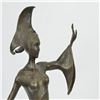 Image 2 : Dancer Bronze Statue on Marble Base Sculpture
