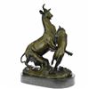 Image 2 : Gardet Panther Attacking Giselle Bronze Sculpture