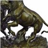 Image 8 : Gardet Panther Attacking Giselle Bronze Sculpture