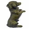 Image 8 : Pup Hush Puppy Dog Bronze Sculpture