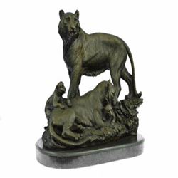 Wilf Life Animal Edition Family Bronze Sculpture