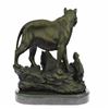 Image 3 : Wilf Life Animal Edition Family Bronze Sculpture