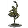Image 1 : Russian Local Dancer Bronze Sculpture