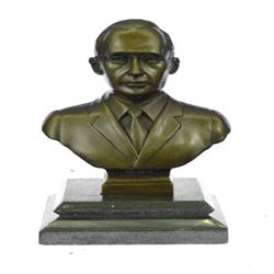 Russian President Putin Bust Bronze Statue