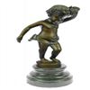 Image 1 : Little Boy Bronze Sculpture