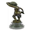 Image 4 : Little Boy Bronze Sculpture