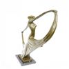 Image 2 : Dancer Bronze Model Statue