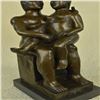 Image 3 : Man and Woman Bronze Statue