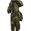 Image 7 : American Soldier Bronze Sculpture on Marble Base Figure