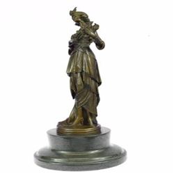 Feather Gown Bronze Sculpture