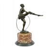 Image 4 : Woman Dancer Bronze Sculpture