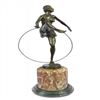 Image 5 : Woman Dancer Bronze Sculpture
