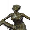 Image 6 : Woman Dancer Bronze Sculpture