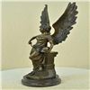 Image 4 : Victory Winged Nike Bronze on Marble Base Sculpture