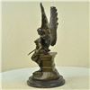 Image 5 : Victory Winged Nike Bronze on Marble Base Sculpture