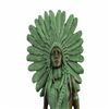 Image 2 : Native American Indian Warrior Bronze Statue