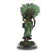 Image 6 : Native American Indian Warrior Bronze Statue