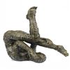 Image 3 : Yoga Exercise Bronze Sculpture