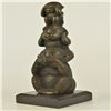Image 5 : Three wise Monkey Bronze Sculpture on Marble Base Figurine
