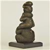 Image 6 : Three wise Monkey Bronze Sculpture on Marble Base Figurine
