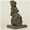 Image 8 : Three wise Monkey Bronze Sculpture on Marble Base Figurine
