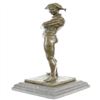 Image 5 : Jester Joker with Mask Bronze Sculpture