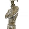 Image 7 : Jester Joker with Mask Bronze Sculpture