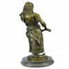 Image 4 : Arab Middle Eastern Chief Sword Bronze Sculpture