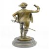 Image 2 : Classic Cavalier Soldier Renaissance Bronze Sculpture