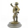 Image 4 : Classic Cavalier Soldier Renaissance Bronze Sculpture