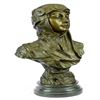Image 1 : Dalila story Samson Bible History Bronze Sculpture