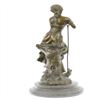 Image 3 : Dreaming Elegant Classic Woman Bronze Statue