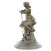 Image 5 : Dreaming Elegant Classic Woman Bronze Statue