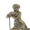 Image 6 : Dreaming Elegant Classic Woman Bronze Statue