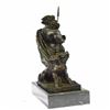 Image 4 : Pluto Zeus and Poseidon Brother Holding Dog Bronze Sculpture