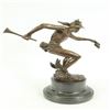 Image 3 : Flying Mercury Greek God Messenger Bronze Sculpture
