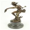 Image 5 : Flying Mercury Greek God Messenger Bronze Sculpture