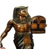 Image 3 : Cleopatra Queen of Egypt Collectible Bronze Sculpture