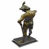 Image 2 : Post Pugnam Picault Bronze Statue on Marble Base Sculpture
