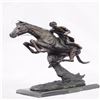 Image 2 : Cheyenne Bronze Sculpture on Marble Base Statue
