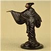 Image 5 : Fashion Model Bronze Sculpture on Marble Base Figure