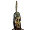 Image 2 : Native Indian Chief Bust Bronze Sculpture
