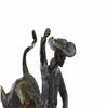 Image 6 : Rodeo Rider Bronze Sculpture on Marble Base Statue