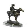 Image 2 : Rogers Bronze Statue on Marble Base Sculpture