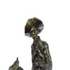 Image 6 : Rogers Bronze Statue on Marble Base Sculpture