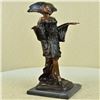 Image 7 : Dancer Girl Model Bronze Sculpture on Marble Base Figurine