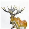Image 2 : Wild Life Moose Bronze Sculpture