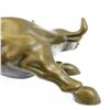 Image 8 : Stock Market Exchange Bull Bronze Sculpture